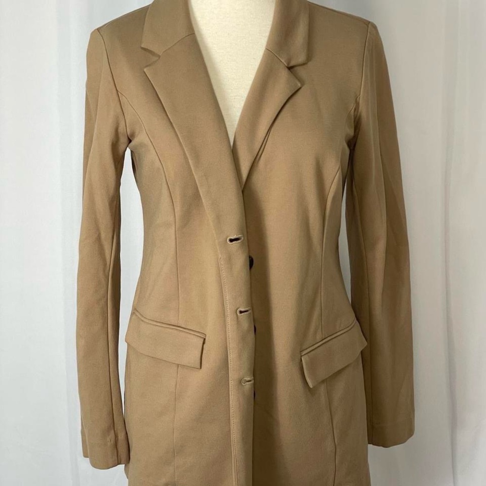 J. Jill Classic Tan Blazer